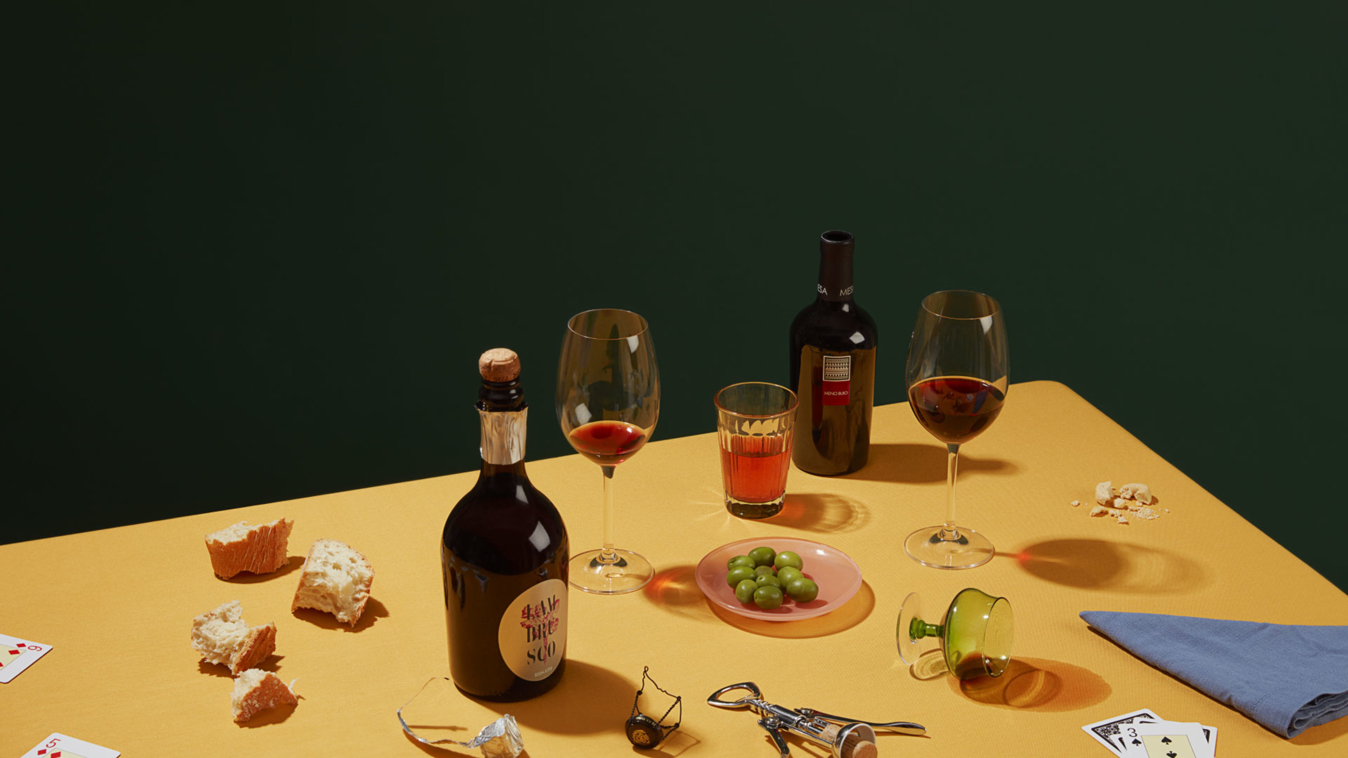 Vin italien rouge en gros pour restaurateur